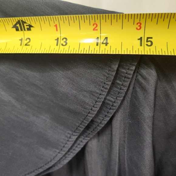 NWT Mela Purdie Rufflet Coat in Midnight SZ 6 - Picture 10 of 14